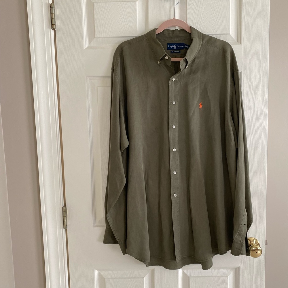 Ralph Lauren Linen & Silk Shirt